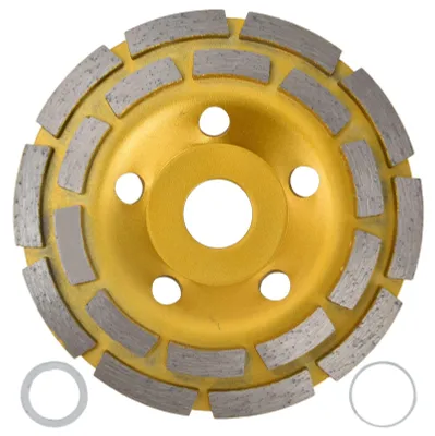 Produktbild von Diamantschleifscheibe – Hochwertige Diamantschleifscheibe – Schleifscheibe für Beton – Schleifscheibe für Granit – Schleifscheibe für Marmor – Schleifscheibe für Fliesen – Erhöhte Haltbarkeit – Schleifstein
