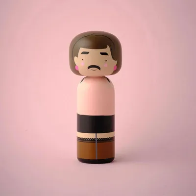 Produktbild von Lucie Kaas - Dekofigur Freddie I Want To Break Free, handdekoriert