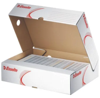 Obrázek produktu pro Esselte 128005, Karton, Bílá, A4, 330 mm, 80 mm, 260 mm