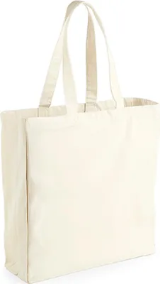 Immagine prodotto di Westford Mill W108 | Canvas Classic Shopper 39 x 42 x 13 cm - Colore: Naturale - Taglia: Unica