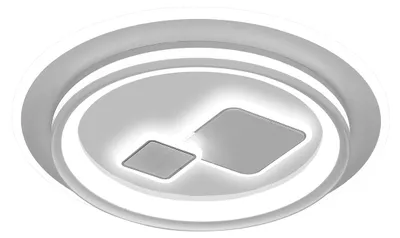 Zdjęcie produktu dla Plafon LED okrągły z pilotem PARCO biały 55W Odcienie bieli 3025lm metal wym:8x50x50cm IP20 Italux
