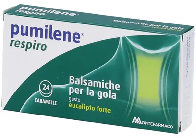 Obrázok produktu pre PUMILENE pastilky na upokojenie hrdla s obsahom eukalyptu, 70 g