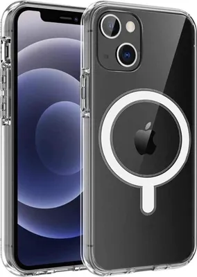Produktbild von Hülle für iPhone 13 (6,1") - Magnetische Transparent Handyhülle Kratzfest Schutzhülle Ultra Dünn Phonillico®