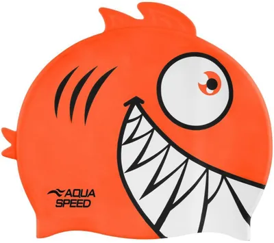 Obrázek produktu pro AQUA SPEED 9702, Oranžová, Kšiltovka, Plavání, One size, Silikon, 1 kusů