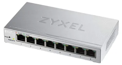 Produktbild von Zyxel GS1200-8, Managed, Gigabit Ethernet (10/100/1000), Vollduplex