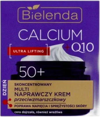 Zdjęcie produktu dla Bielenda Calcium Q10 Krem Do Twarzy Na Dzień Dla Skóry 50+ 50 Ml