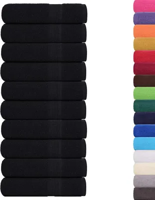 Immagine prodotto di Asciugamani da doccia FROGN 10 pz Nero 70x140 cm 360 g/m²