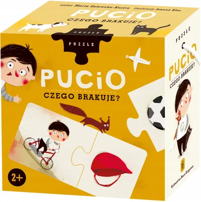 Zdjęcie produktu dla Puzzle Pucio. Czego brakuje? gra Nasza Księgarnia