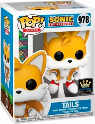 Zdjęcie produktu dla Funko POP Sonic 978 Tails flocked chase Limitowana Figurka Kolekcjonerska