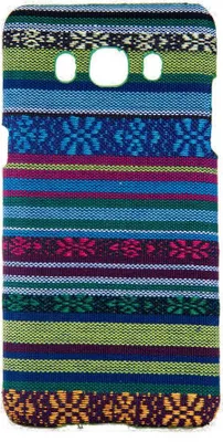 Produktbild von Handyhülle aus Stoff-Case für Samsung Galaxy J5 2016 Cover Etuis Bumper Blau
