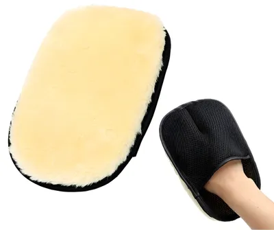 Image de Gants de lavage de voiture Laine de polissage