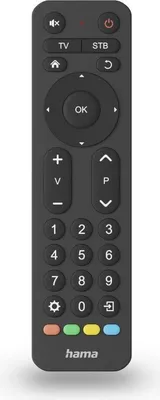 Produktbild von Hama 00221056 universal-fernbedienung für 2 Geräte fernbedienung schwarz