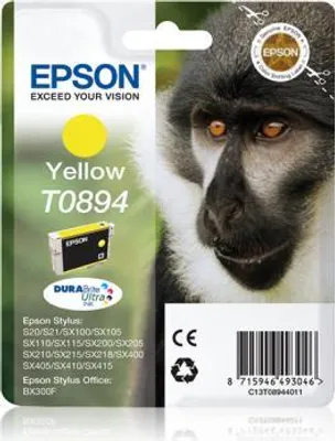 Produktbild von Epson DURABrite Ultra Ink T 089 Tintenpatrone yellow      T 0894