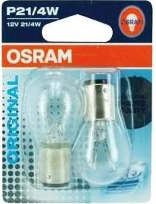 Obrázok produktu pre Automobilový ORIGINÁL P21/4W, 12V, 2 žiarovky