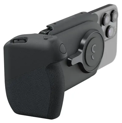 Produktbild von ShiftCam ProGrip Starter Kit, Kameraverschluss, Schwarz, Jede Marke, USB Typ-C, Akku, Integrierte Batterie