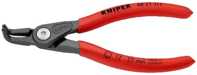 Image de Pince circlips intérieurs 12 à 25mm coudée à 90° avec pointe de 1,3mm  - KNIPEX - 48 21 J11