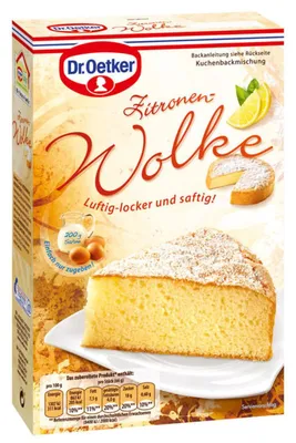 Obrázek produktu pro Dr. Oetker citronový mrak směs na piškotový dort 430g