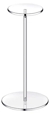 Produktbild von Wasserdichter Perückenständer, eleganter, transparenter Aufbewahrungsständer für alle passenden Perücken mit stabilem Standfuß, Heimdekoration