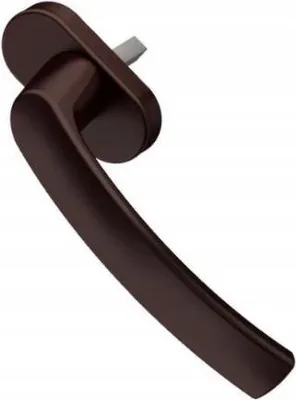 Immagine prodotto di Maniglia Per Finestra In Metallo Pvc Marrone - Ir Ddrc2