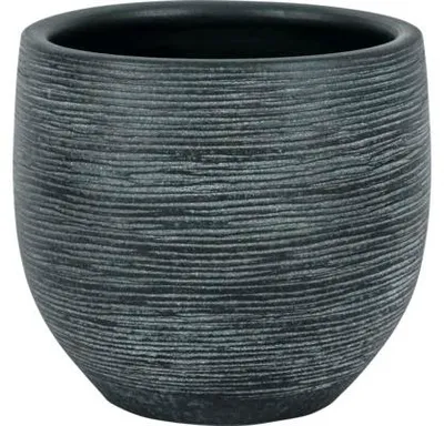 Produktbild von Blumentopf Passion for Pottery Le Havre Keramik Ø 16 cm H 14 cm grau