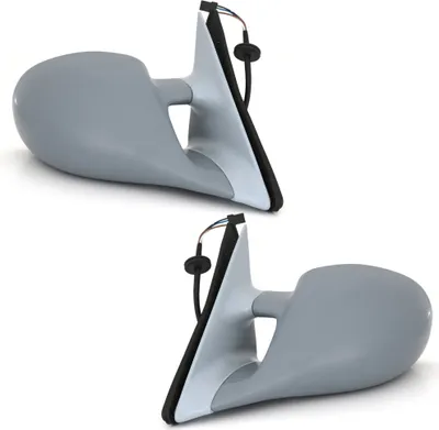 Produktbild von TYC Spiegel für 3er BMW E36 Außenspiegel Spiegelglas Blau elektrisch