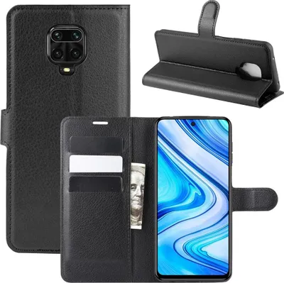 Produktbild von Xiaomi Redmi Note 9 Pro / 9S Hülle - Coverup Klapphülle - Schwarz