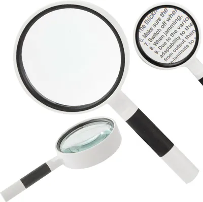 Produktbild von Verk 09185 Leselupe 80 mm, 10-fache Vergrößerung