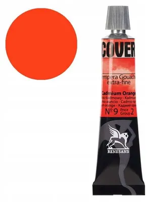 Produktbild von Renesans Cover Tempera-Gouache 20ml Kadmiumorange
