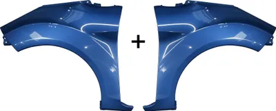 Image de Ailes FORD FIESTA MK7 gauche + droite 8CWA Blazer bleu 08-17 Peinture neuve