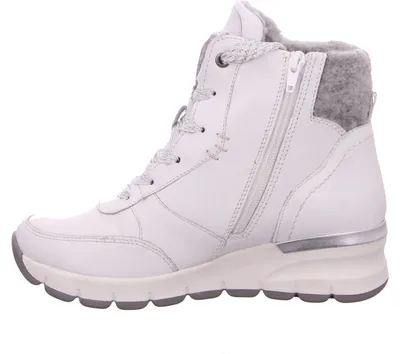 Produktbild von Jana Damen Winter Stiefelette mit Schnürung, Reißverschluss und profilierter Gummisohle