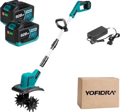 Produktbild von Gartenfräse, bürstenloser Motor, elektrische Leistung, 2PC 4,5Ah Batterie