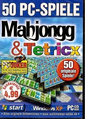 Produktbild von 50 PC-Spiele Mahjongg & Tetricx