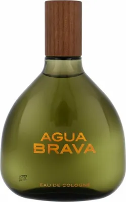 Produktbild von Agua Brava Eau De Cologne für Herren  Langanhaltend  Maritimer, sportlicher, frischer, klassischer und eleganter Duft  Holzige, Zitrus-, Gewürz- und Moschusnoten  Ideal für tagsüber  200 ml