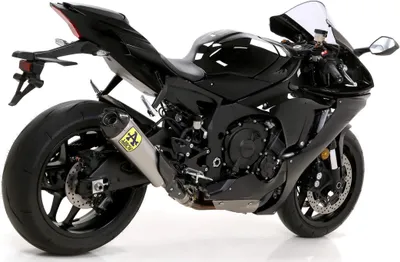 Produktbild von ARROW Auspuff Komplettanlage WORKS COMPETITION FULL TITANIUM SYSTEM für Yamaha YZF-R1 2017-, Titan
