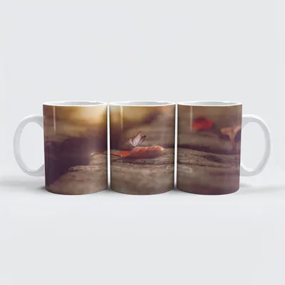 Image de raxxa Premium-Tasse "Automne des papillons"
