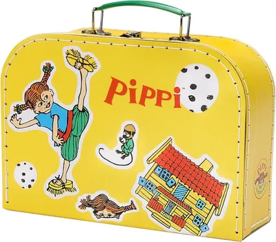 Zdjęcie produktu dla Walizka Pippi Play 25 cm żółta