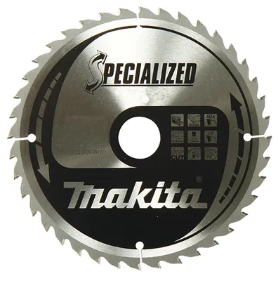 Produktbild von Makita B-33021 Spezial Sägeblatt 165x20 mm 56 Zähne