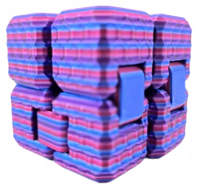 Produktbild von Infinity Cube Sensorischer Stressabbau Würfel Tastspielzeug