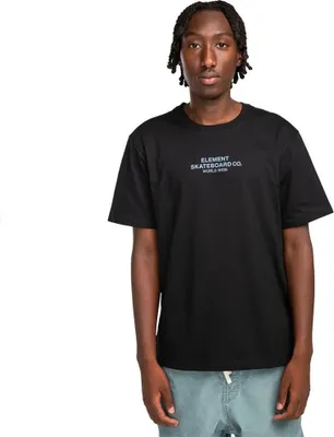 Image de Element Skateboard Co T-shirt manches courtes noir M Hommes noir M