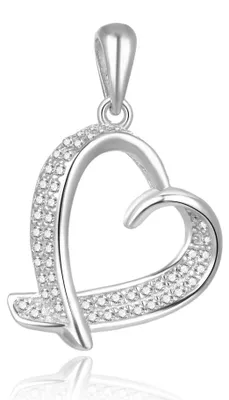 Image de Pendentif en argent Nadèasový Cœur AGH109L