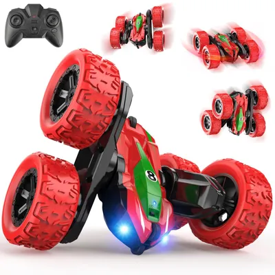 Produktbild von Ferngesteuertes Auto Stuntauto RC-Auto - 360 Grad Akrobatik - Mit LED-Licht - Für Kinder ab 3 Jahren