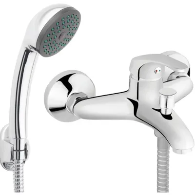 Produktbild von Wandmischer für Badewanne mit Handbrause