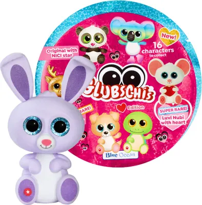 Produktbild von Blue Ocean Glubschis Sammelfiguren Herz Serie 2 - Glubschi Glitzer - Figur Lindy-Hop