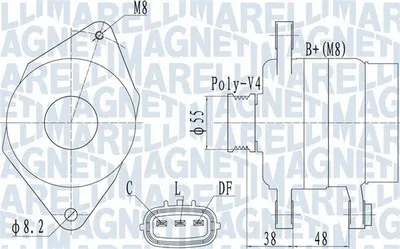 Immagine prodotto di MAGNETI MARELLI Generator 063732124010