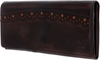 Produktbild von bruno banani Leder Geldbörse Ziloo Wallet with Flap Brown braun