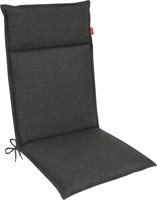 Produktbild von Herlag Hochlehner Gartenstuhlauflage Bea 120x50x4,5cm Anthrazit Wasserabweisend Fleckschutz
