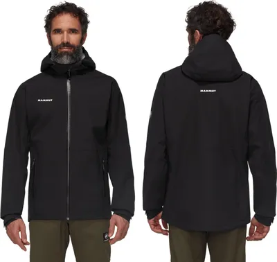 Immagine prodotto di Linard Guide HS Giacca con cappuccio Uomo, nero, M, Giacche Hardshell - Mammut