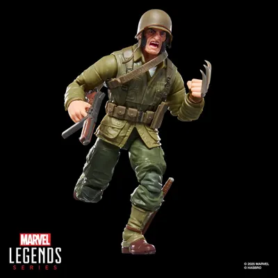 Zdjęcie produktu dla Marvel Legends Series Wolverine (WWII Logan), 4 lat(a), Wielobarwny