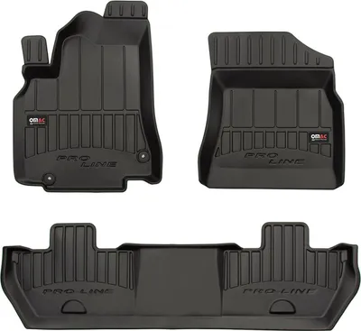 Produktbild von FROGUM ProLine 3D TPE Fußmatten passend für PEUGEOT PARTNER Tepee Vorne+Hinten