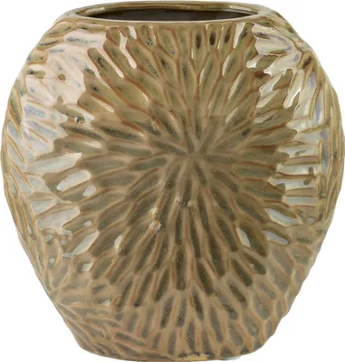 Image de Vase en céramique Yarine YARINE 20 x 10 x 20 cm, beige, 1 pièce